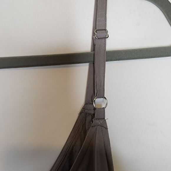 5X 28W Torrid Grey Tie dye Studded Swing Cami Silver Challis Dark Grey rock punk - Picture 7 of 8